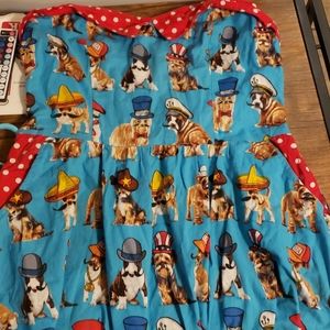 Cute doggy pinup tube dress